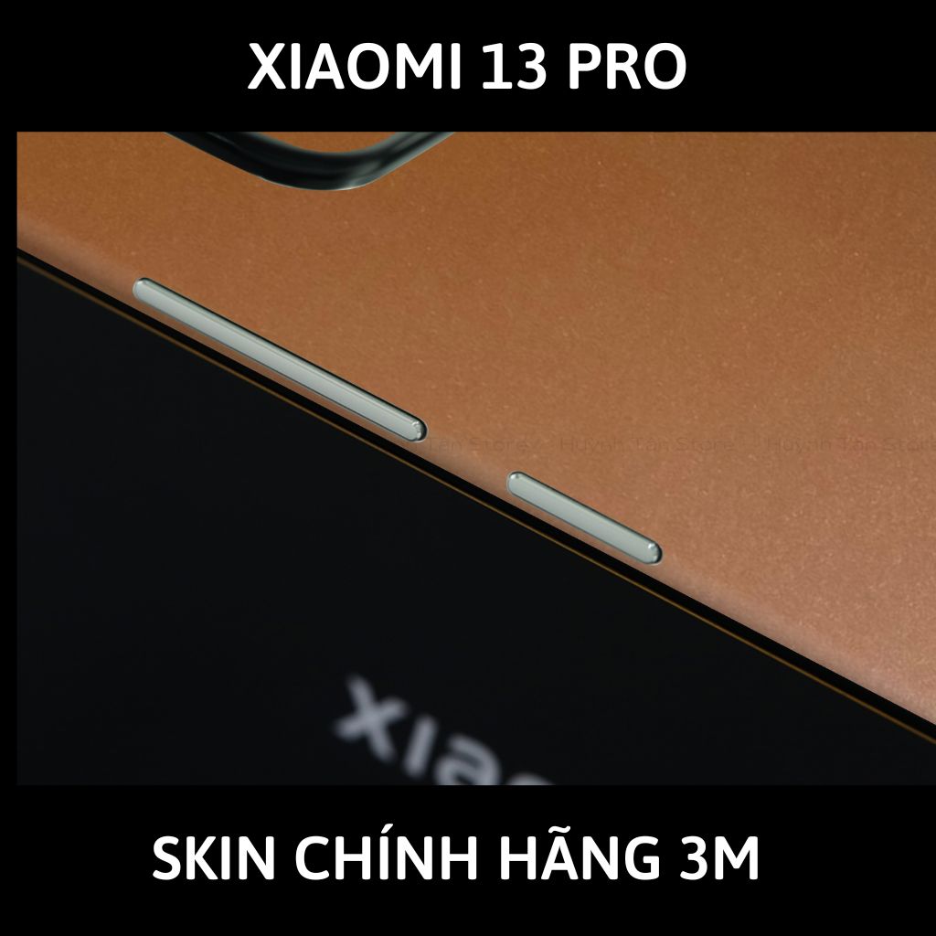 Skin 3m Mi 13 Ultra, Mi 13 Pro, Mi 13  full body và camera nhập khẩu chính hãng USA phụ kiện điện thoại huỳnh tân store - Caramel - Warp Skin Collection