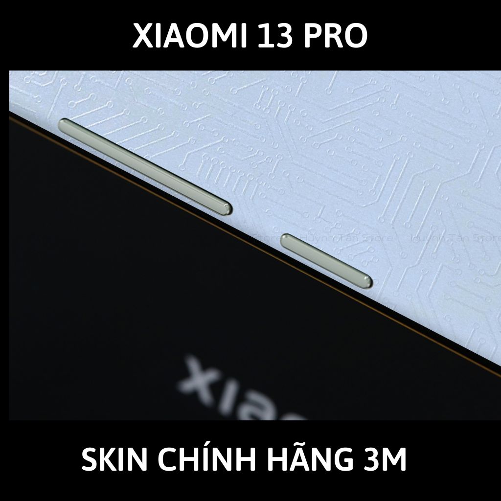 Skin 3m Mi 13 Ultra, Mi 13 Pro, Mi 13 full body và camera nhập khẩu chính hãng USA phụ kiện điện thoại huỳnh tân store - Electronic White 2022 - Warp Skin Collection