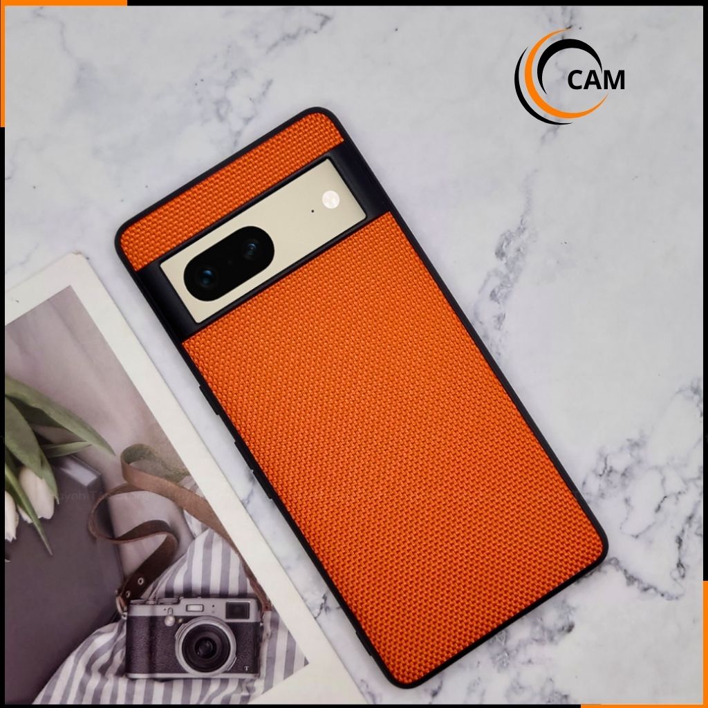 Ốp lưng pixel 8 nhựa dẻo vải nylon nhiều màu chống bám vân tay bảo vệ camera phụ kiện huỳnh tân store