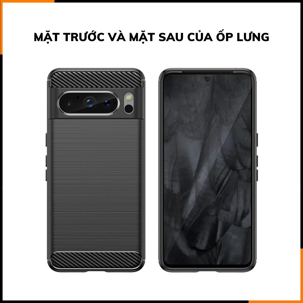 Ốp lưng pixel 8 pro dẻo phay xướt chống bám vân tay bảo vệ camera phụ kiện huỳnh tân store
