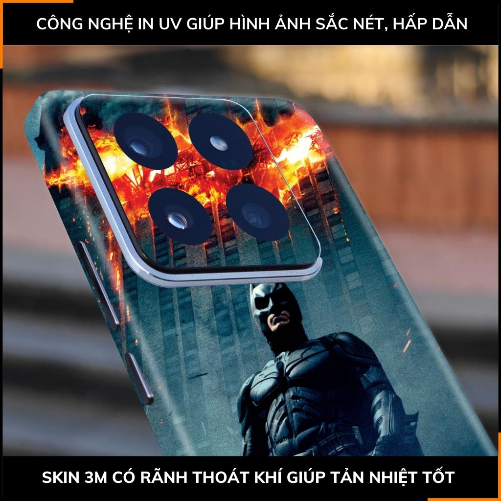 Dán skin điện thoại Xiaomi Mi 14 , Mi 14 Pro full body và camera nhập khẩu chính hãng USA in hình SUPER MAN - SKD Z02 phụ kiện điện thoại huỳnh tân store