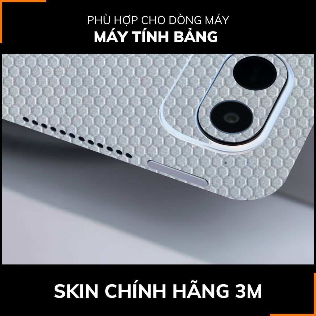 Dán skin máy tính bảng xiaomi, huawei, oppo, lenovo, google, microsoft, vivo  full body và camera chính hãng ORAFOL nhập khẩu từ ĐỨC MÁY TÍNH BẢNG  - MATRIX WHITE -  SK B11 02 phụ kiện điện thoại huỳnh tân store