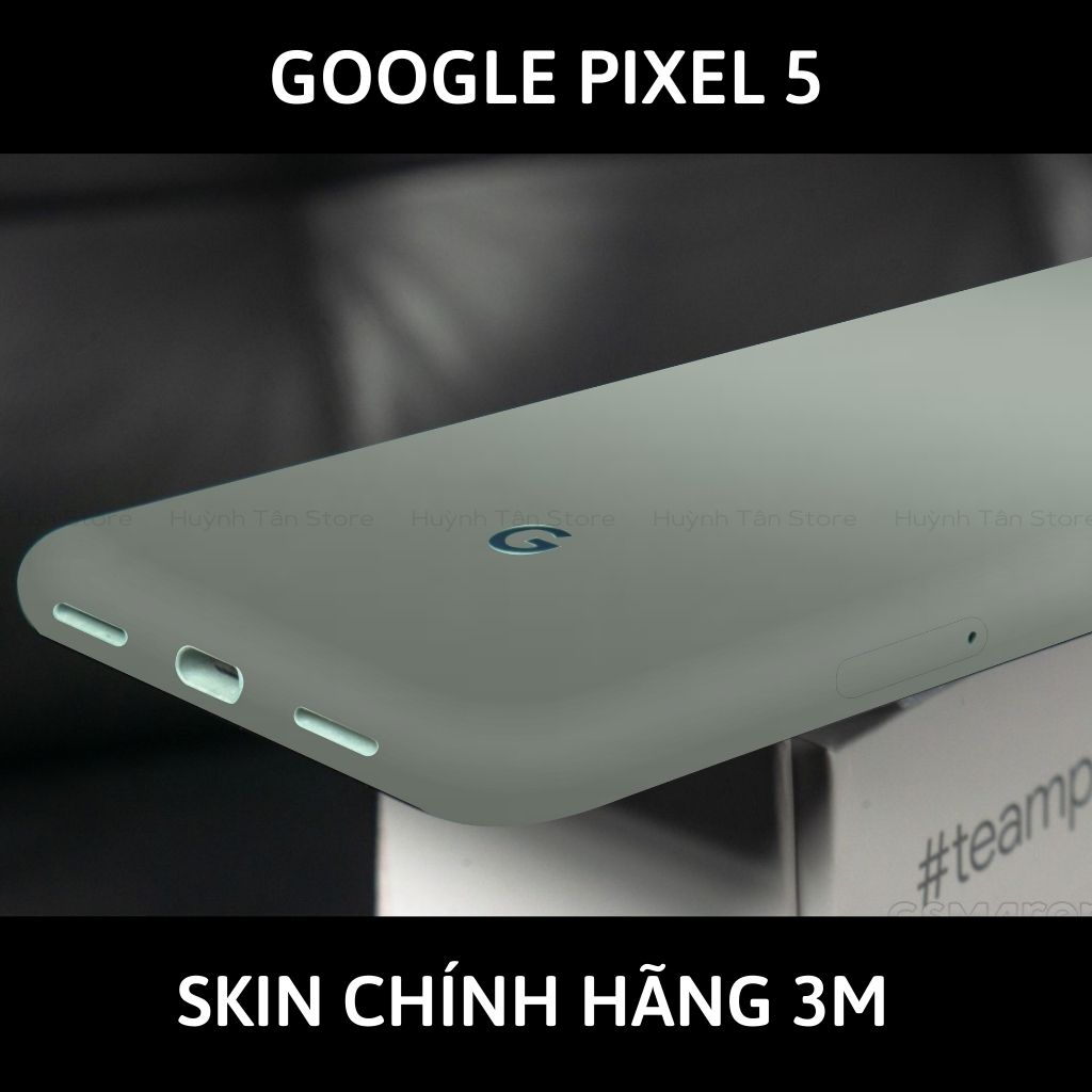 Skin 3m Google Pixel 5, Pixel 5A, Pixel 4A, Pixel 4A 5G full body và camera nhập khẩu chính hãng USA phụ kiện điện thoại huỳnh tân store - Battelship Grey - Warp Skin Collection