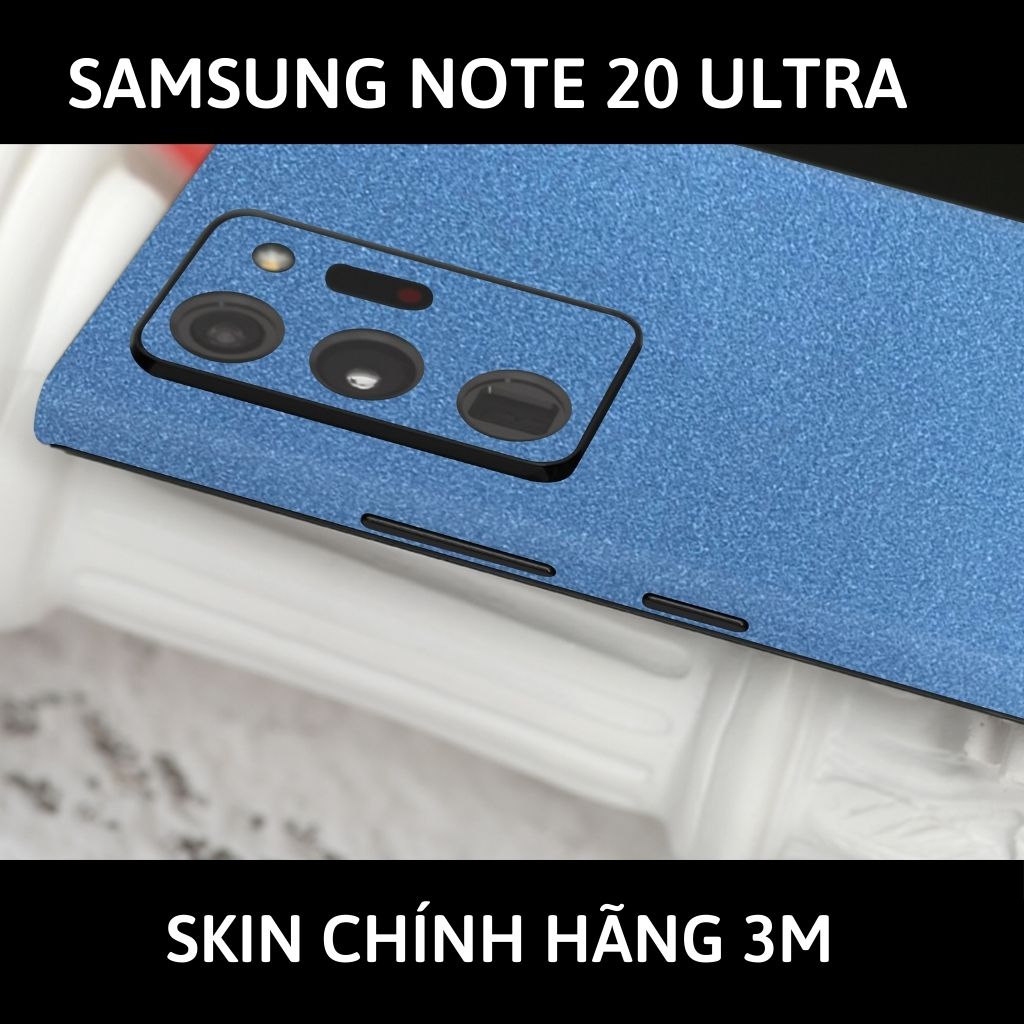 Skin 3m samsung galaxy note 20, note 20 ultra full body và camera nhập khẩu chính hãng USA phụ kiện điện thoại huỳnh tân store - Oracal Dove Blue Metalic - Warp Skin Collection