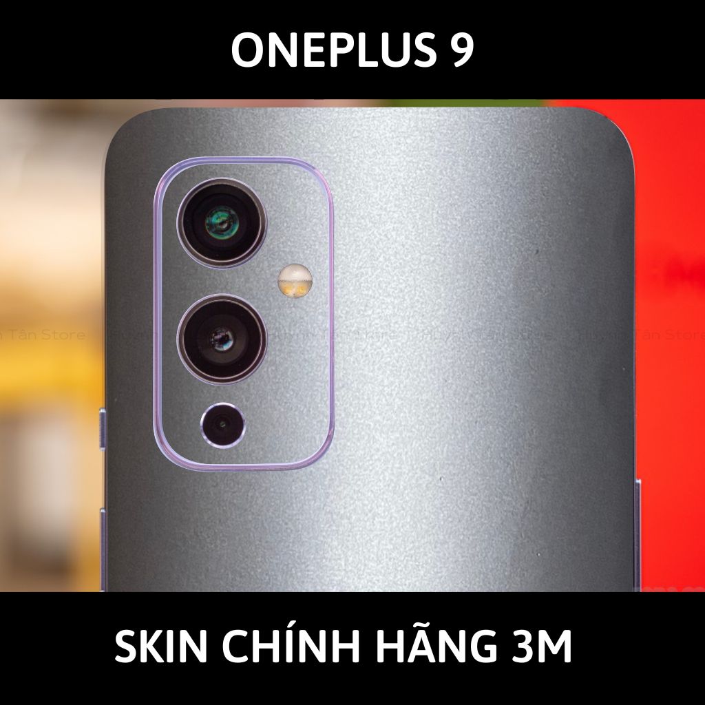 Skin 3m Oneplus 9R, 9 Pro, 9 full body và camera nhập khẩu chính hãng USA phụ kiện điện thoại huỳnh tân store - Alumium White - Warp Skin Collection