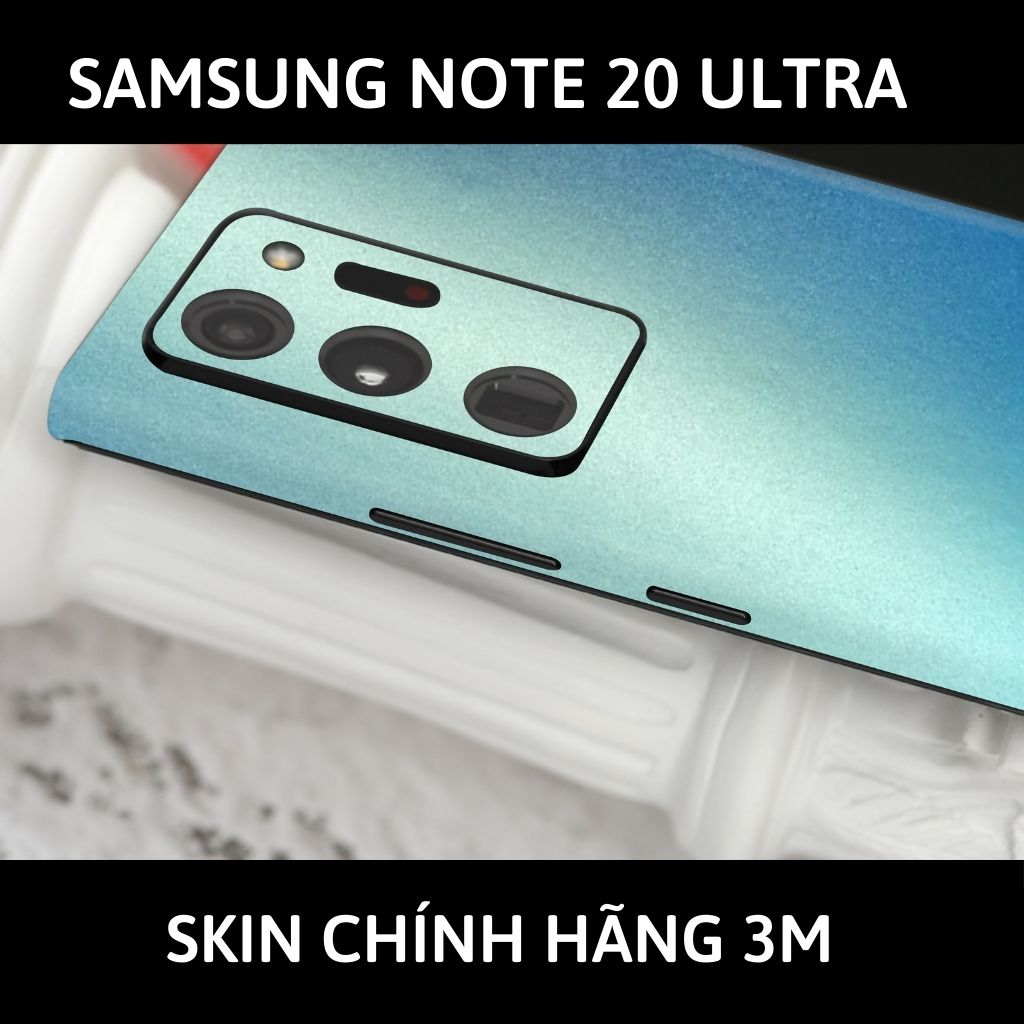 Skin 3m samsung galaxy note 20, note 20 ultra full body và camera nhập khẩu chính hãng USA phụ kiện điện thoại huỳnh tân store - Oracal Blue Yellow - Warp Skin Collection