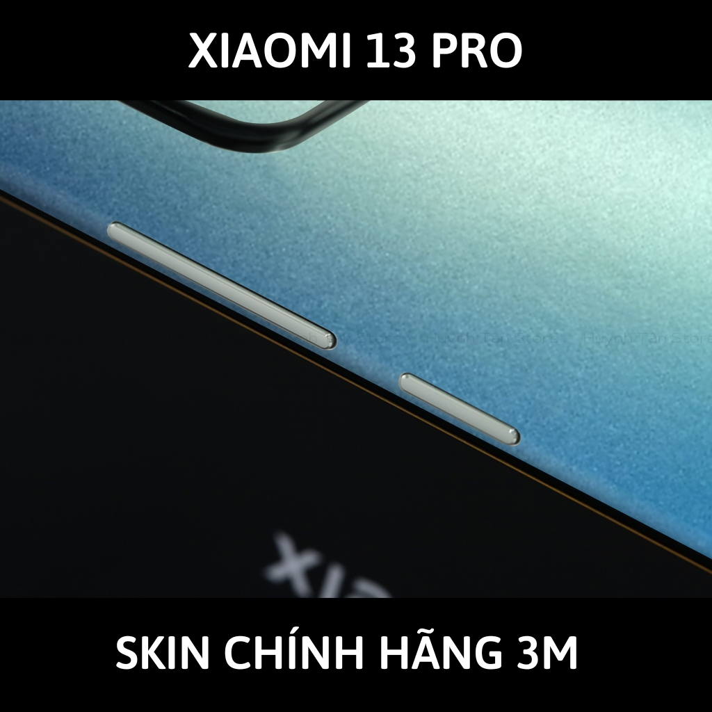 Skin 3m Mi 13 Ultra, Mi 13 Pro, Mi 13  full body và camera nhập khẩu chính hãng USA phụ kiện điện thoại huỳnh tân store - Oracal Blue Yellow - Warp Skin Collection