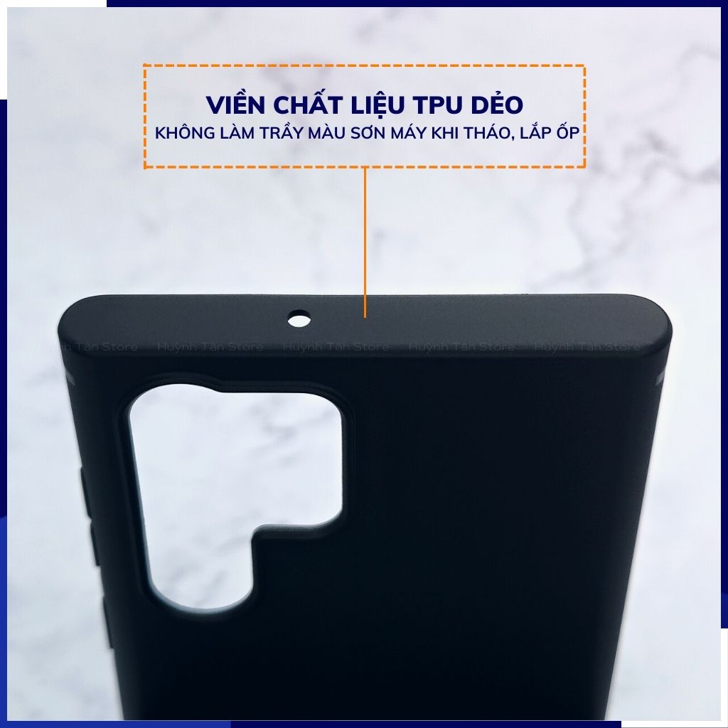 Ốp lưng samsung s22 ultra TPU màu dẻo siêu mỏng ôm sát thân máy bảo vệ camera phụ kiện huỳnh tân store