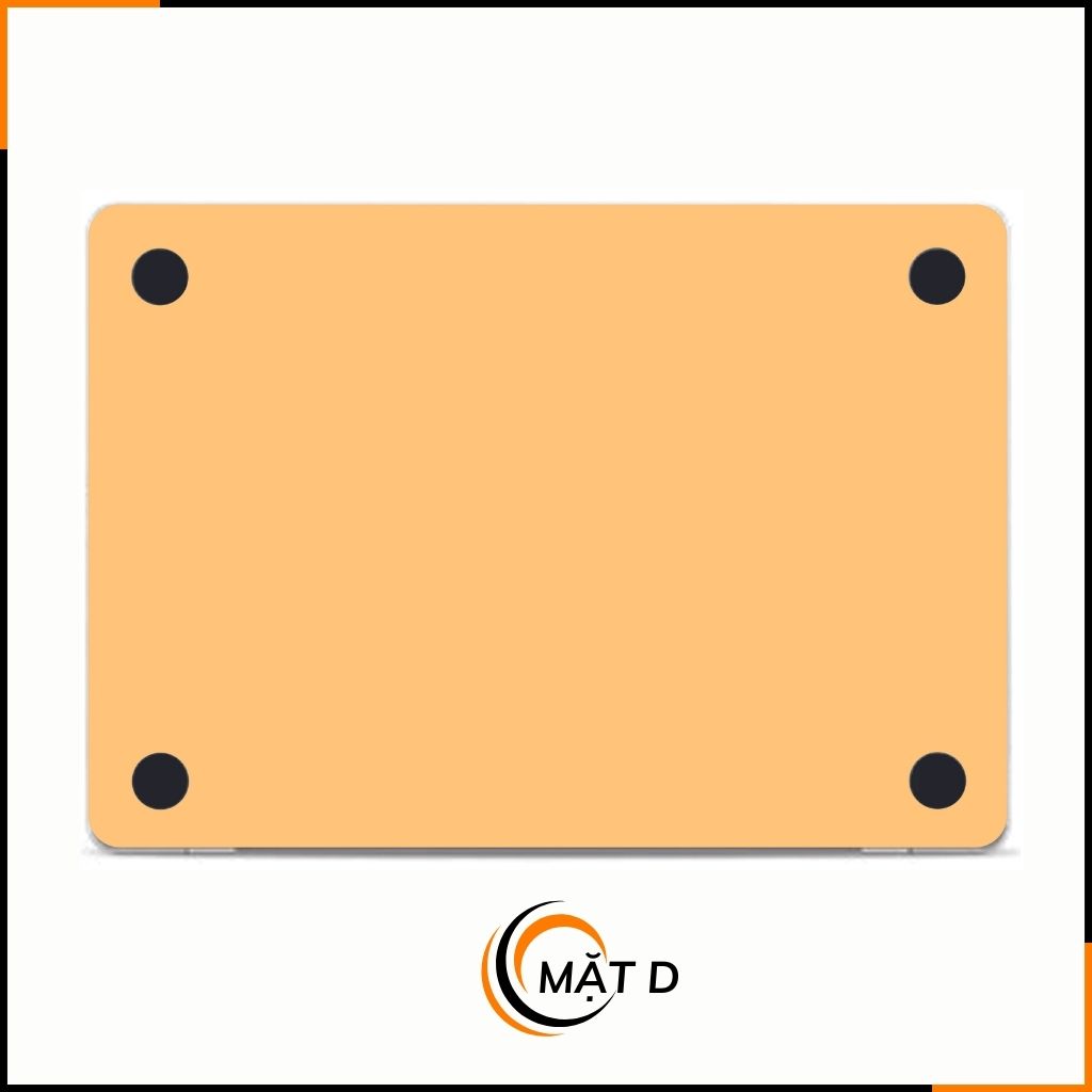 Dán skin macbook pro, macbook air chính hãng 3M nhập khẩu USA - SKIN 3M - MACBOOK - PASTEL YELLOW - SK A01 03 phụ kiện điện thoại huỳnh tân store