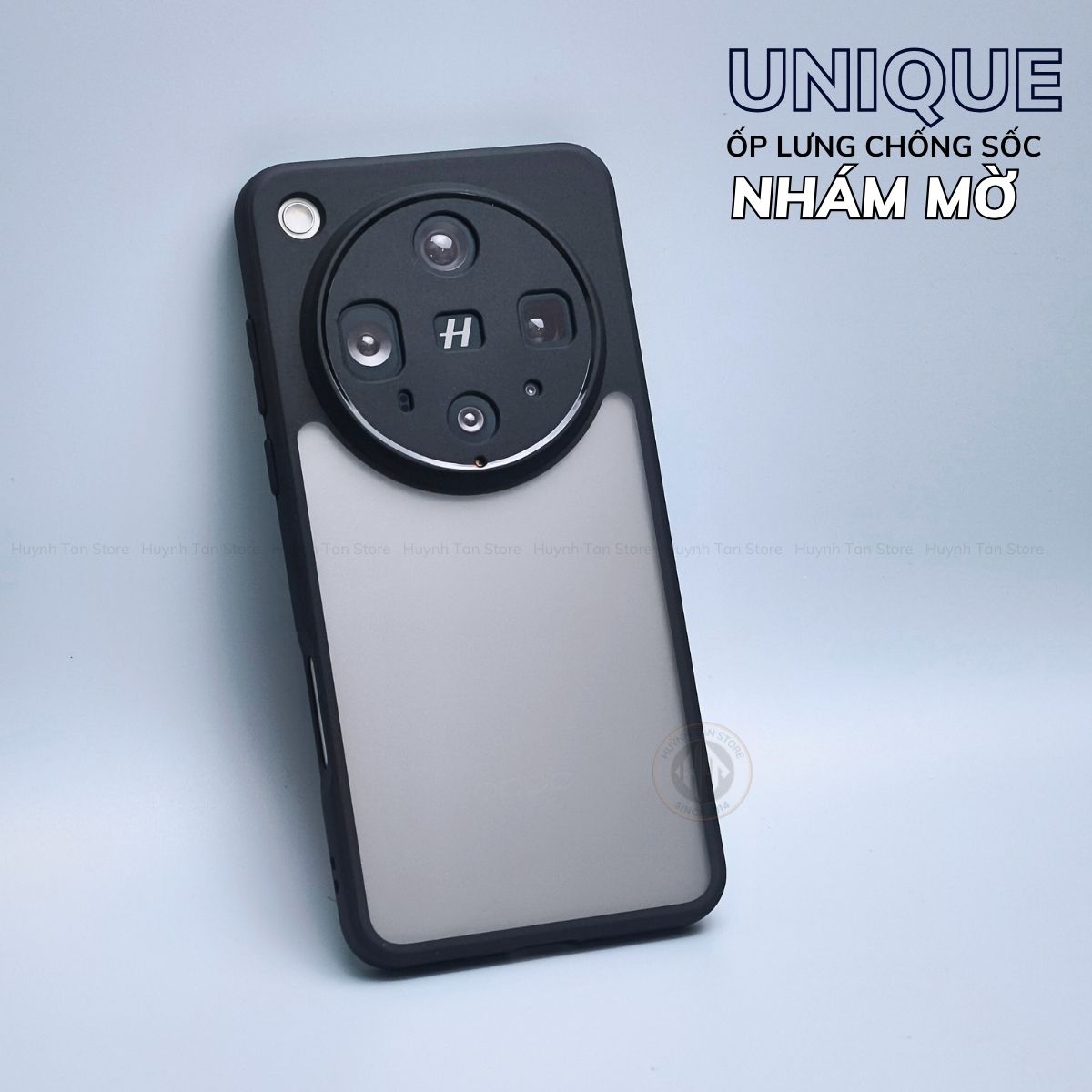 Ốp lưng oppo find x8 ultra x8 pro x8s plus x7 ultra chống sốc chống vân tay UNIQUE bảo vệ camera phụ kiện huỳnh tân store