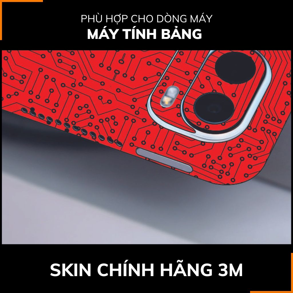 Dán skin máy tính bảng xiaomi, huawei, oppo, lenovo, google, microsoft, vivo  full body và camera chính hãng ORAFOL nhập khẩu từ ĐỨC MÁY TÍNH BẢNG  - ELECTRIC RED -  SK B01 05 phụ kiện điện thoại huỳnh tân store