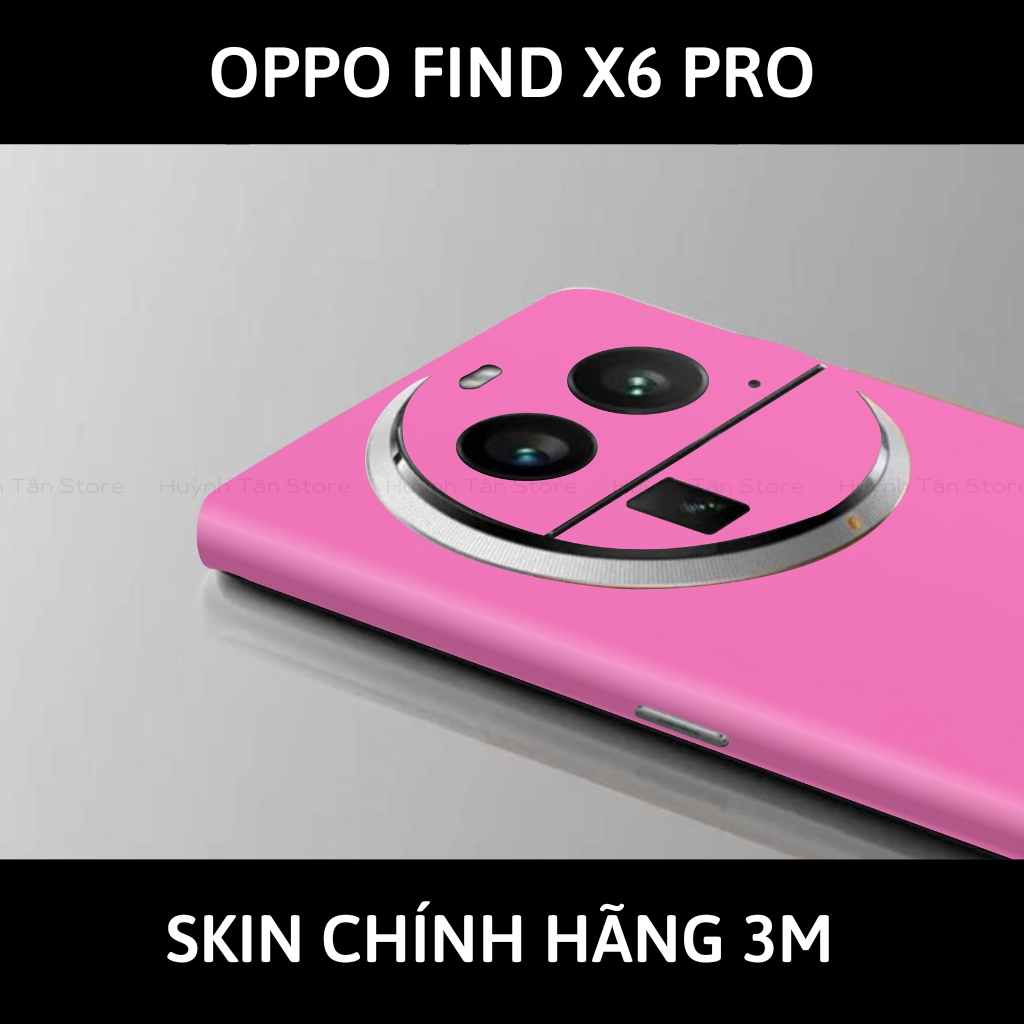 Dán skin điện thoại Oppo Find X6 Pro full body và camera nhập khẩu chính hãng USA phụ kiện điện thoại huỳnh tân store - Oracle Hotpink - Warp Skin Collection