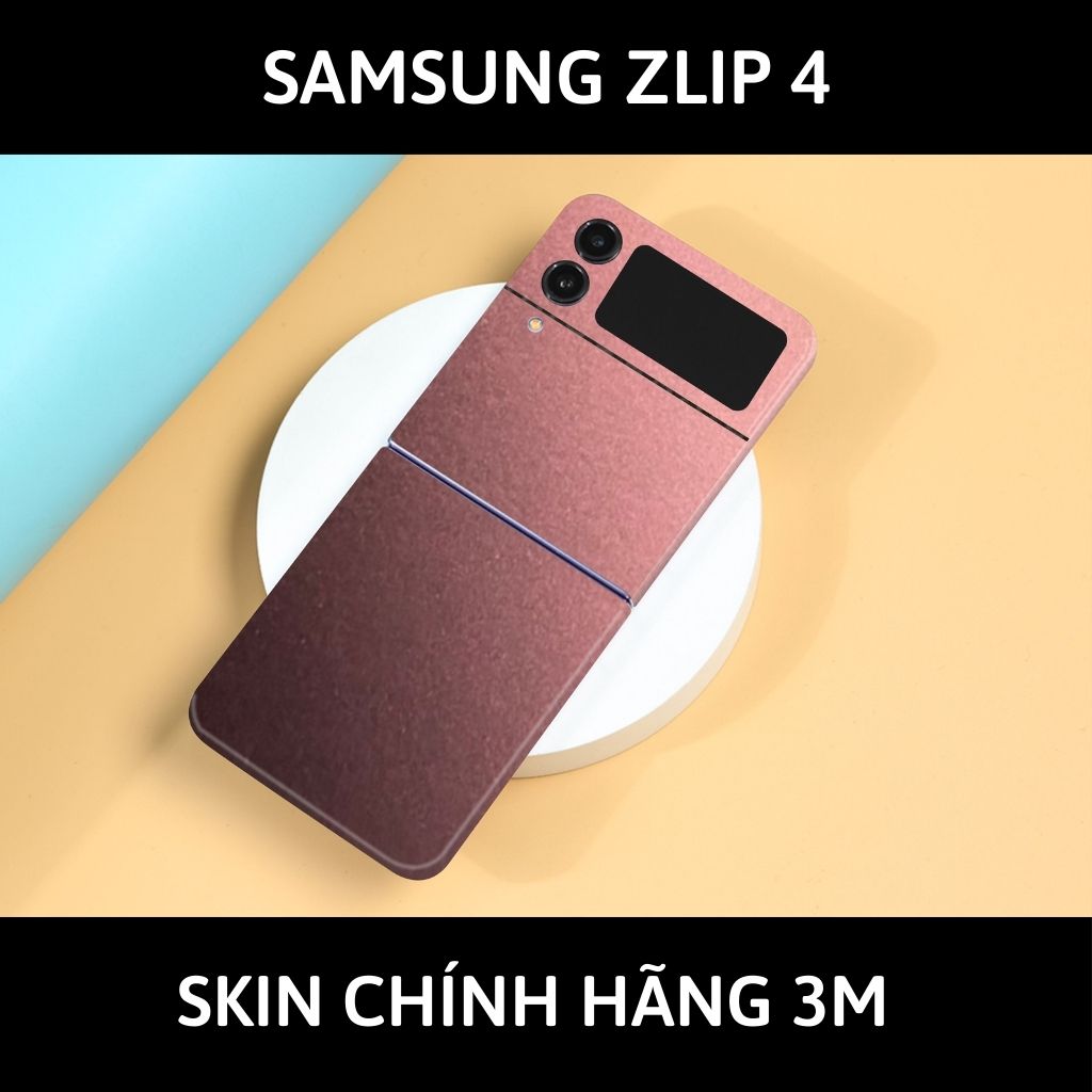 Skin 3m samsung galaxy Z Flip 4, Z Flip 3, Z Flip full body và camera nhập khẩu chính hãng USA phụ kiện điện thoại huỳnh tân store - Volcanic - Warp Skin Collection