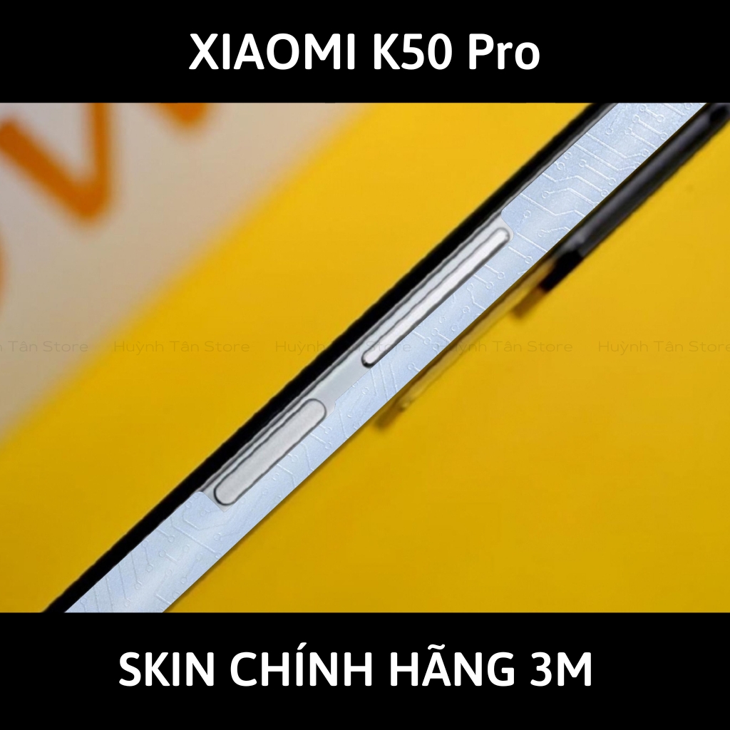 Dán skin điện thoại K50 Pro full body và camera nhập khẩu chính hãng USA phụ kiện điện thoại huỳnh tân store - Electronic White 2022 - Warp Skin Collection