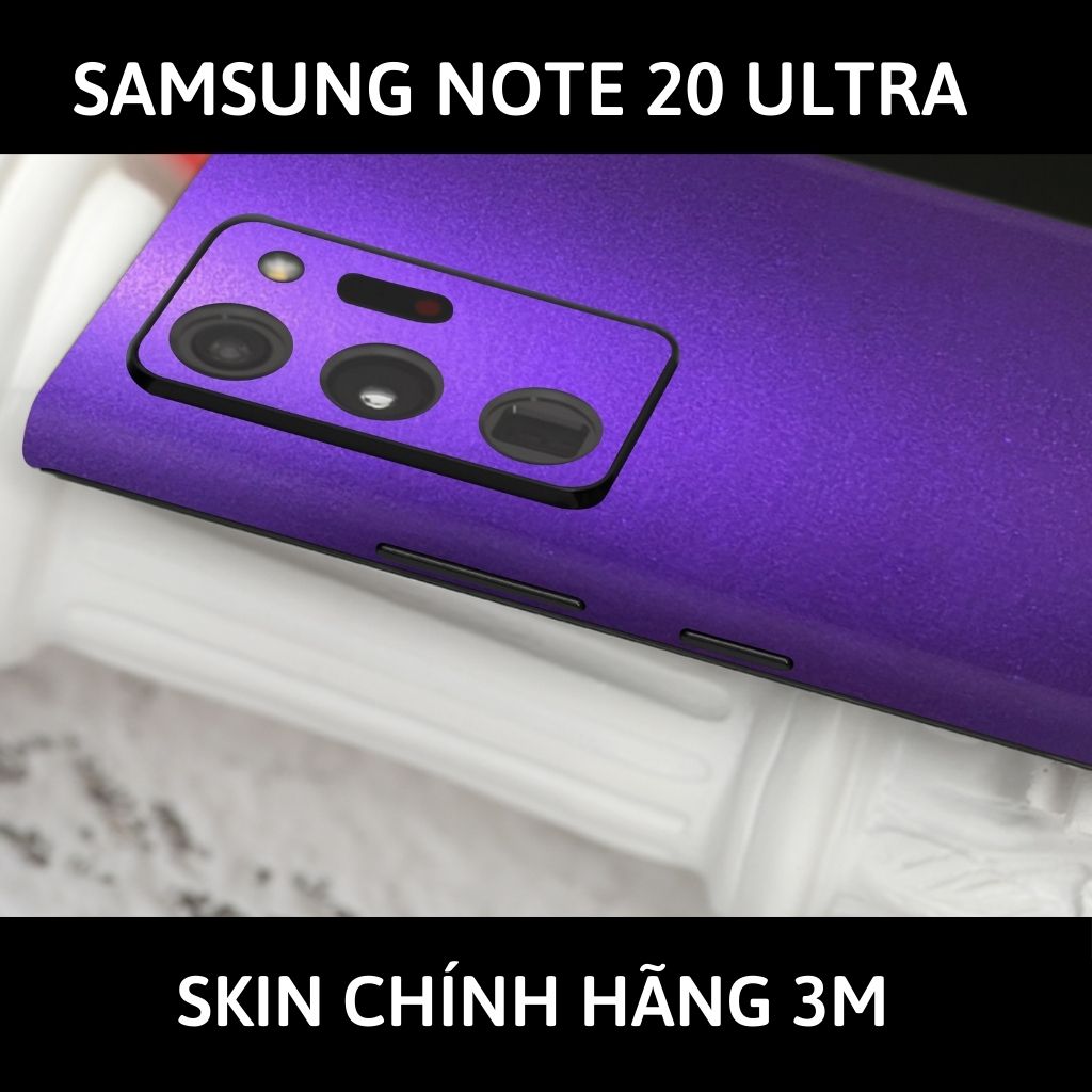 Skin 3m samsung galaxy note 20, note 20 ultra full body và camera nhập khẩu chính hãng USA phụ kiện điện thoại huỳnh tân store - Oracal Deep Pupper - Warp Skin Collection