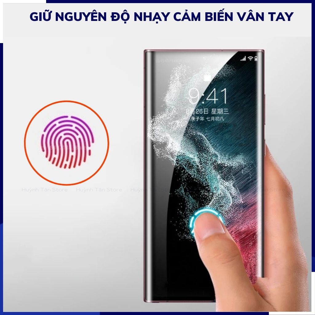 Dán màn hình samsung note 8 gor dẻo trong suốt chính hãng phụ kiện điện thoại huỳnh tân store