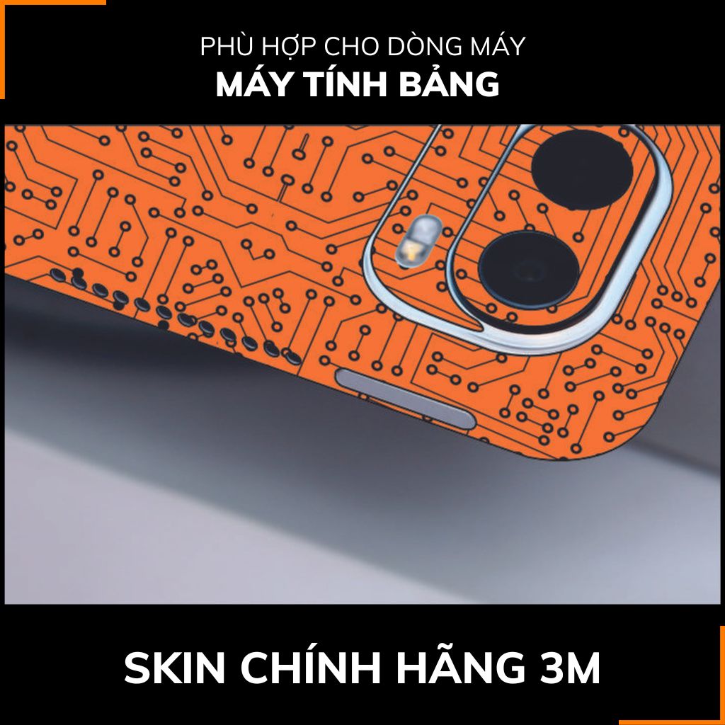 Dán skin máy tính bảng xiaomi, huawei, oppo, lenovo, google, microsoft, vivo  full body và camera chính hãng ORAFOL nhập khẩu từ ĐỨC MÁY TÍNH BẢNG  - ELECTRIC ORANGE -  SK B01 03 phụ kiện điện thoại huỳnh tân store