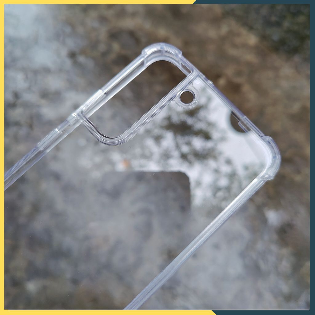 Ốp lưng chống sốc samsung s22 clear color ver 3 trong suốt không ố vàng bảo vệ camera phụ kiện huỳnh tân store