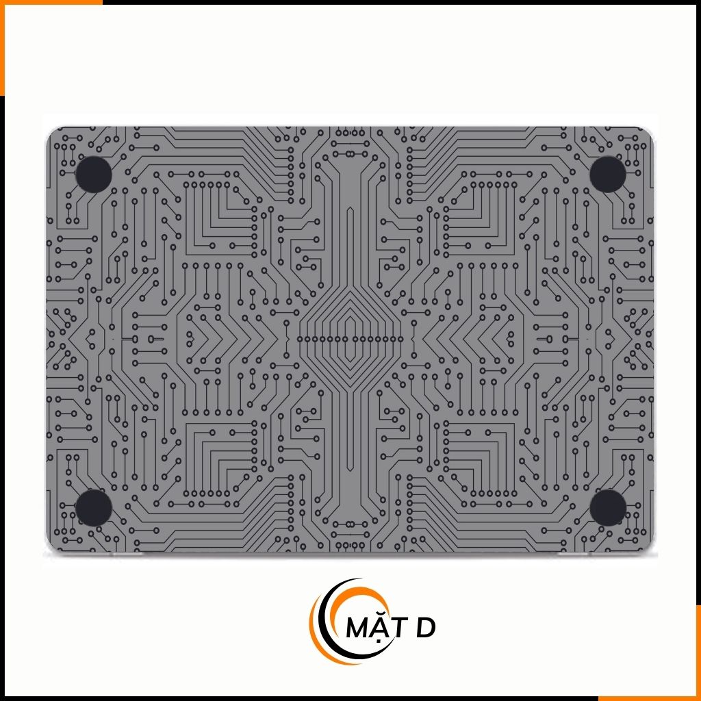 Dán skin macbook pro, macbook air chính hãng 3M nhập khẩu USA - SKIN 3M - MACBOOK - ELECTRIC WHITE  - SK B01 02   phụ kiện điện thoại huỳnh tân store