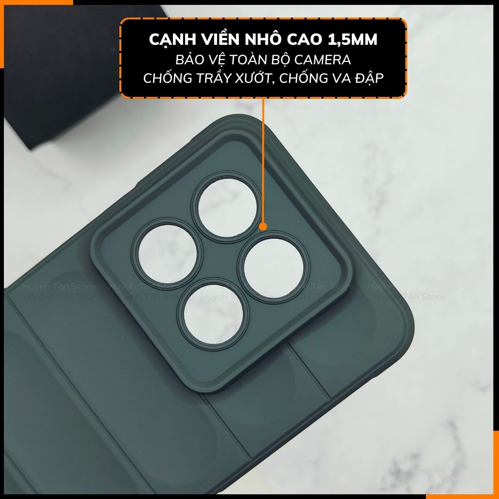 Ốp lưng xiaomi mi 14 pro chống sốc CHỐNG BẨN bảo vệ camera phụ kiện điện thoại huỳnh tân store    