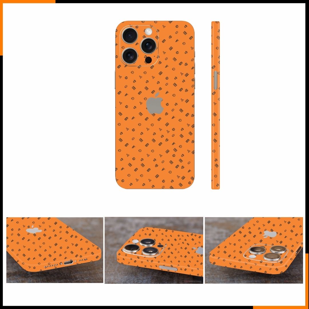 Dán skin điện thoại Iphone 15 Pro, Iphone 15 Pro Max full body và camera nhập khẩu chính hãng USA phụ kiện điện thoại huỳnh tân store - Sticker  - Warp Skin Collection