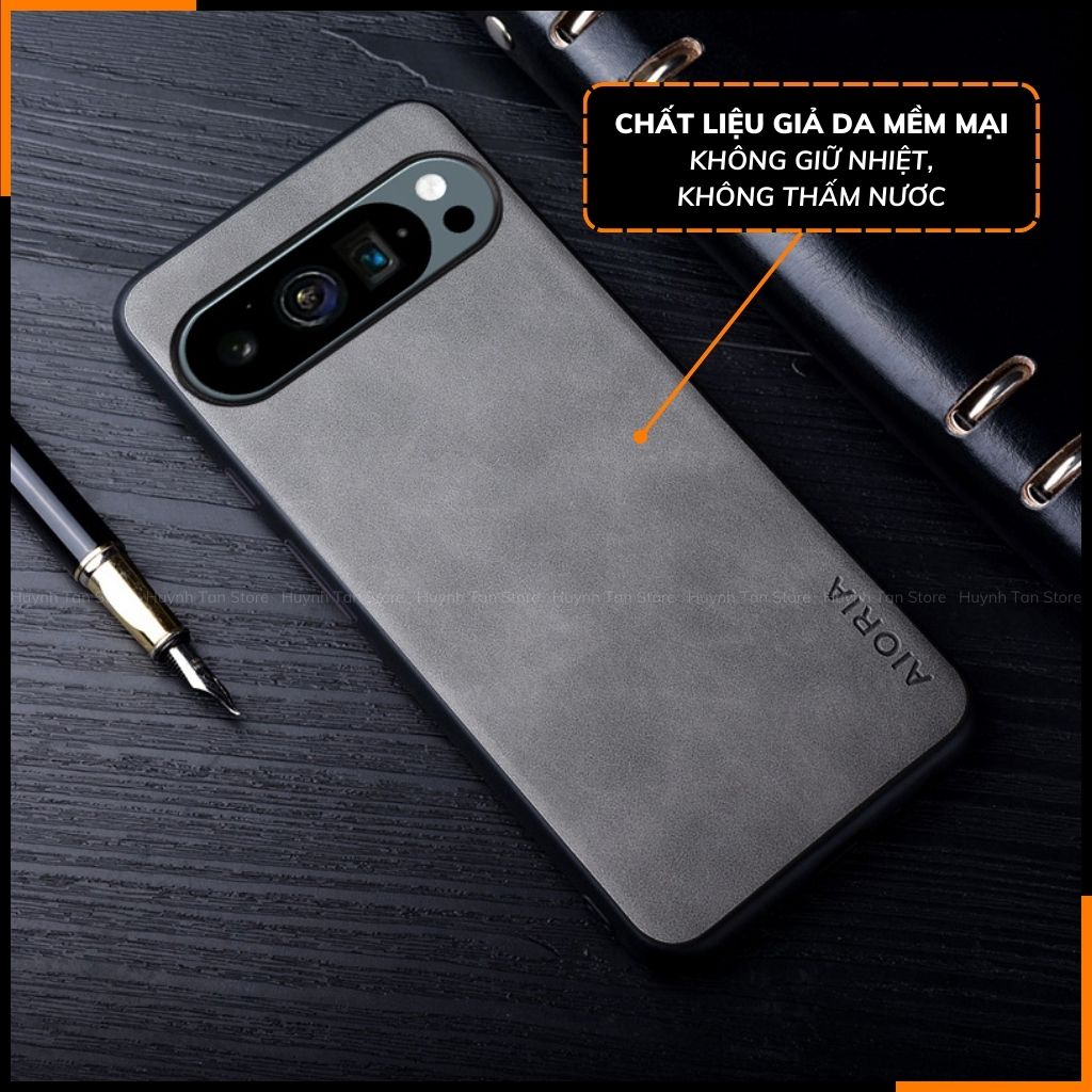Ốp lưng pixel 9 pro xl chống bám vân tay bảo vệ camera chính hãng AIORIA DA phụ kiện điện thoại huỳnh tân store