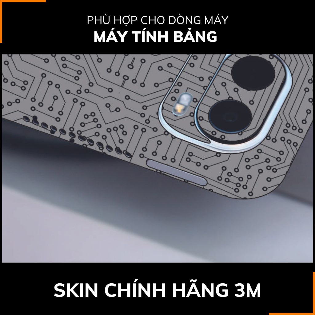 Dán skin máy tính bảng xiaomi, huawei, oppo, lenovo, google, microsoft, vivo  full body và camera chính hãng ORAFOL nhập khẩu từ ĐỨC MÁY TÍNH BẢNG  - ELECTRIC GREY -  SK B01 02 phụ kiện điện thoại huỳnh tân store
