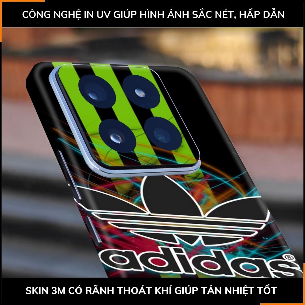 Dán skin điện thoại Xiaomi Mi 14 , Mi 14 Pro full body và camera nhập khẩu chính hãng USA in hình Thương Hiệu - SKD E10 phụ kiện điện thoại huỳnh tân store