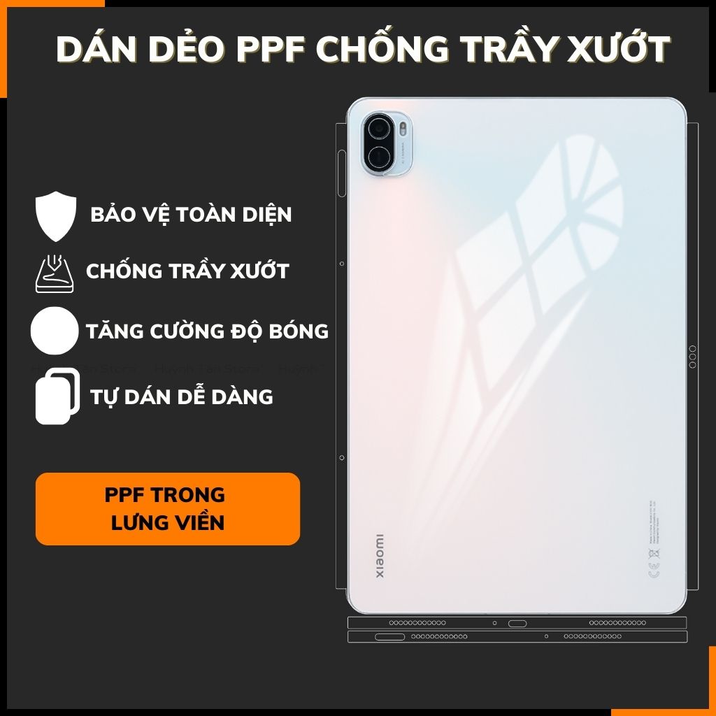 Dán dẻo PPF máy tính bảng xiaomi, huawei, oppo, lenovo, google, microsoft, vivo  full body và camera trong suốt hoặc nhám chống trầy xướt, bảo vệ phụ kiện điện thoại huỳnh tân store