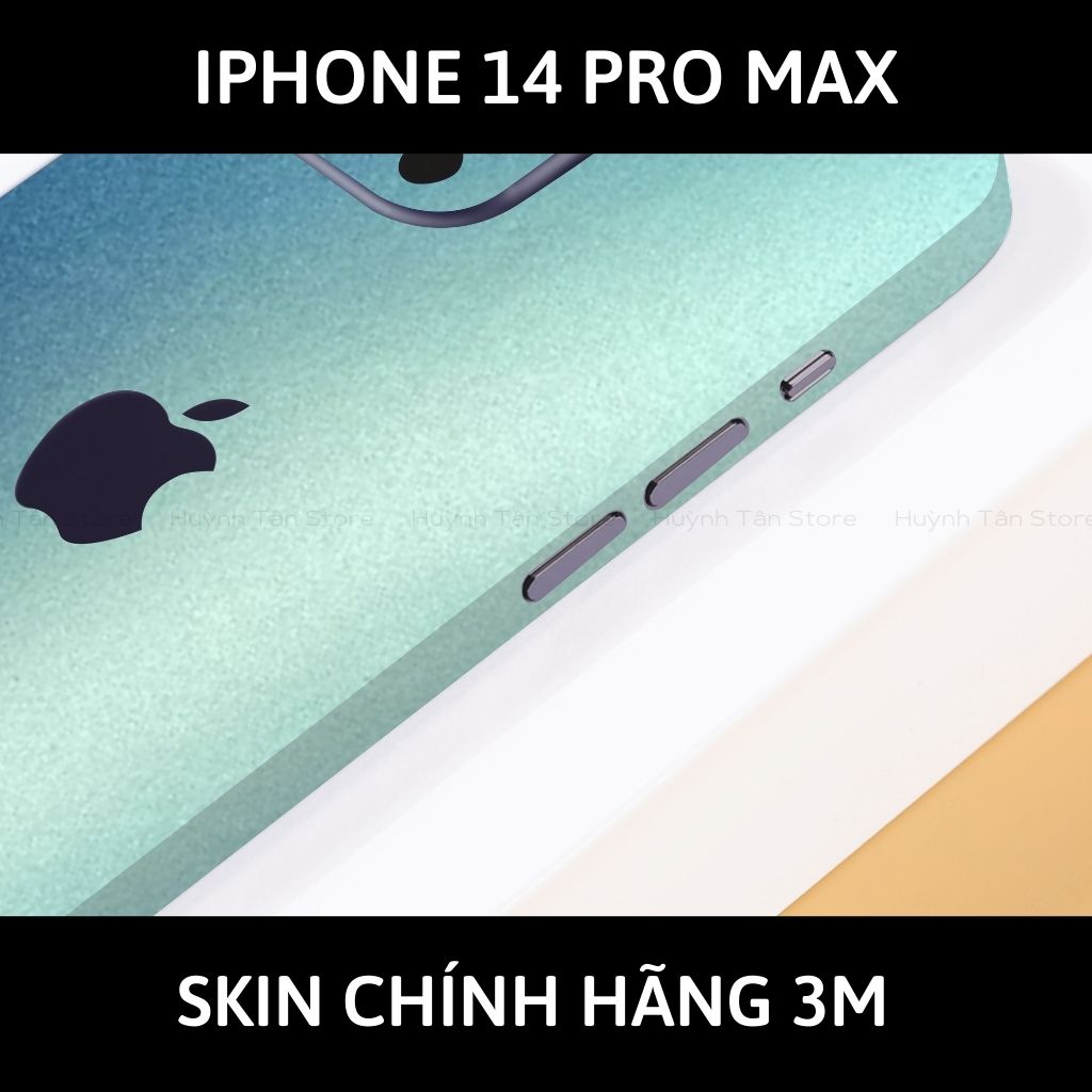 Skin 3m Iphone 14, Iphone 14 Pro, Iphone 14 Pro Max full body và camera nhập khẩu chính hãng USA phụ kiện điện thoại huỳnh tân store - Oracal Blue Yellow - Warp Skin Collection