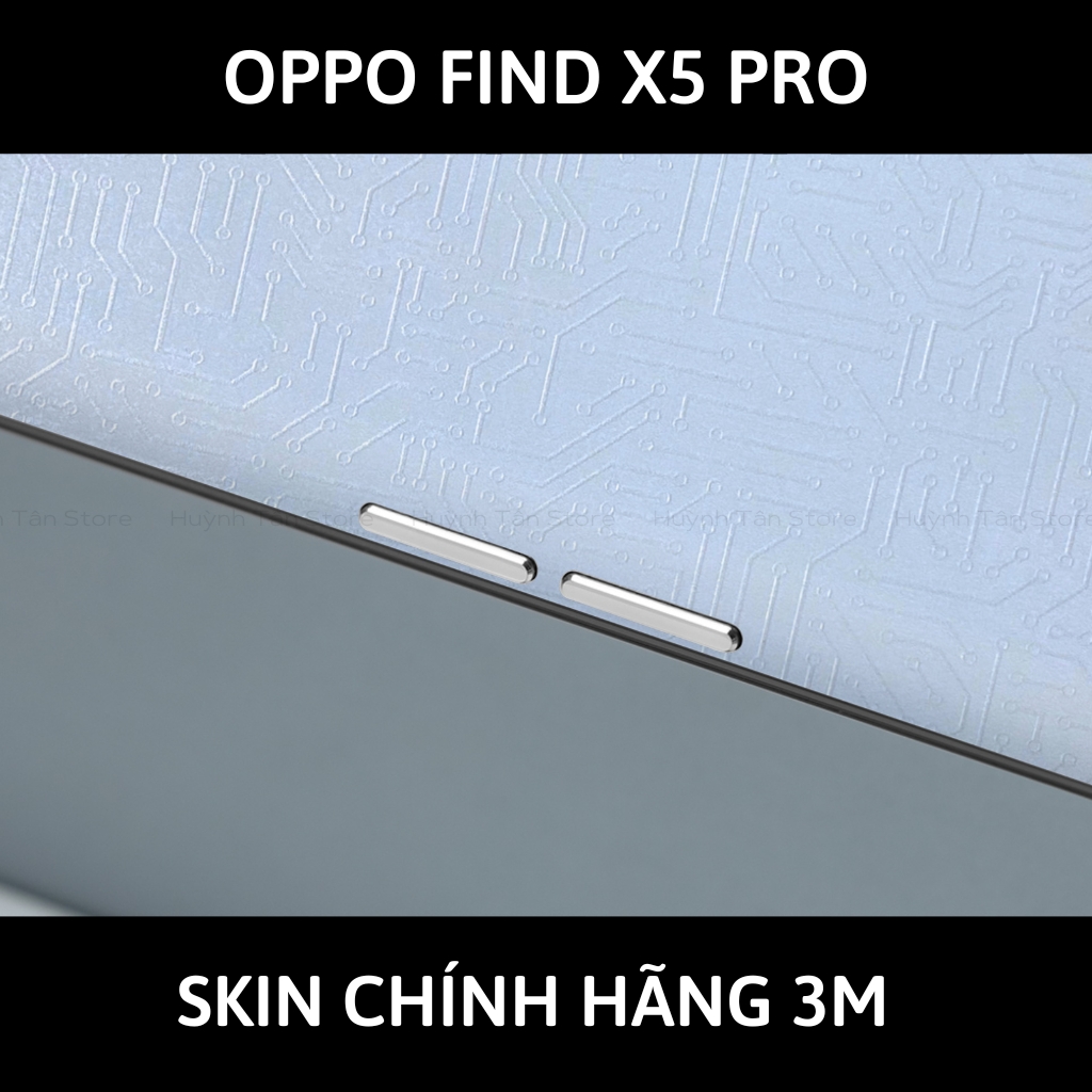 Dán skin điện thoại Oppo Find X5 Pro full body và camera nhập khẩu chính hãng USA phụ kiện điện thoại huỳnh tân store - Electronic White 2022 - Warp Skin Collection