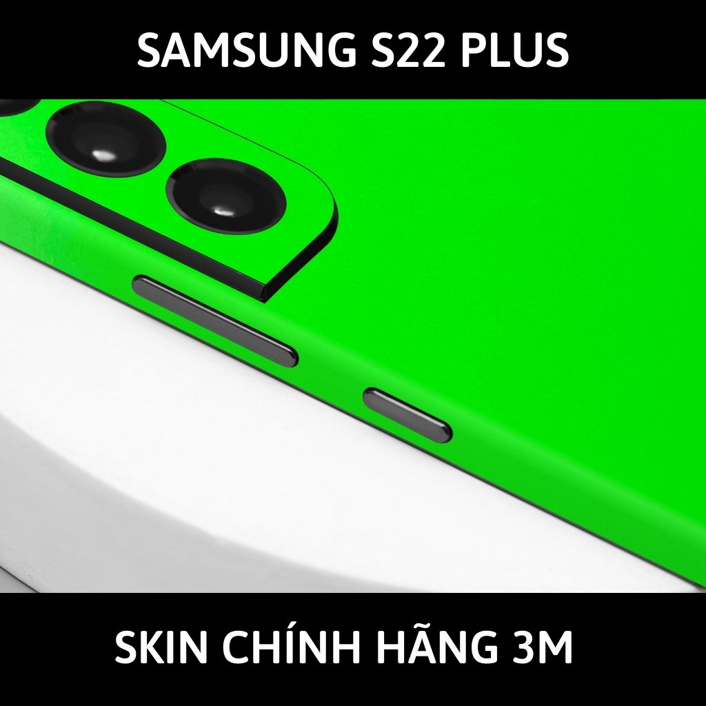 Skin 3m samsung galaxy S22 ultra , S22 plus, S22 full body và camera nhập khẩu chính hãng USA phụ kiện điện thoại huỳnh tân store - Green Neo - Warp Skin Collection