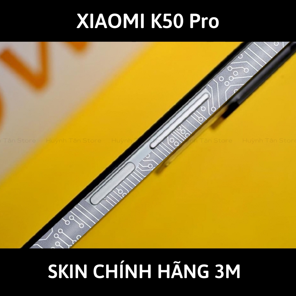 Dán skin điện thoại K50 Pro full body và camera nhập khẩu chính hãng USA phụ kiện điện thoại huỳnh tân store - Electronic White - Warp Skin Collection