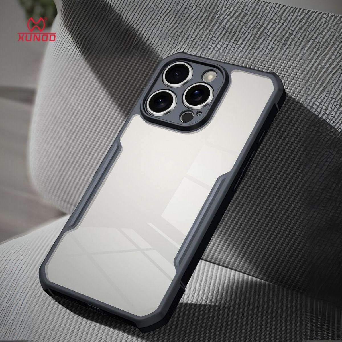 Ốp lưng iphone 17 16 pro max ip 15 14 13 x xs max xr XUNDD trong suốt chống sốc chính hãng huỳnh tân