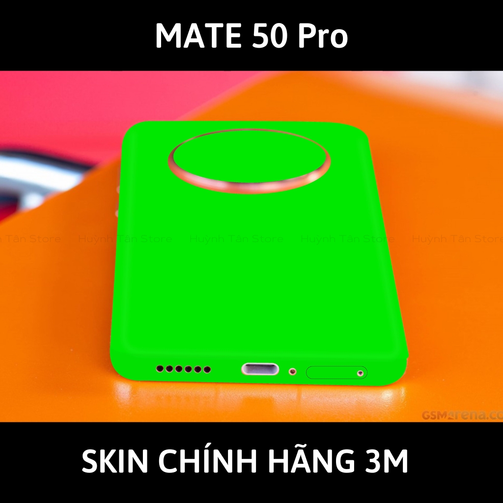 Dán skin điện thoại Huawei Mate 50 Pro full body và camera nhập khẩu chính hãng USA phụ kiện điện thoại huỳnh tân store - Green Neo - Warp Skin Collection
