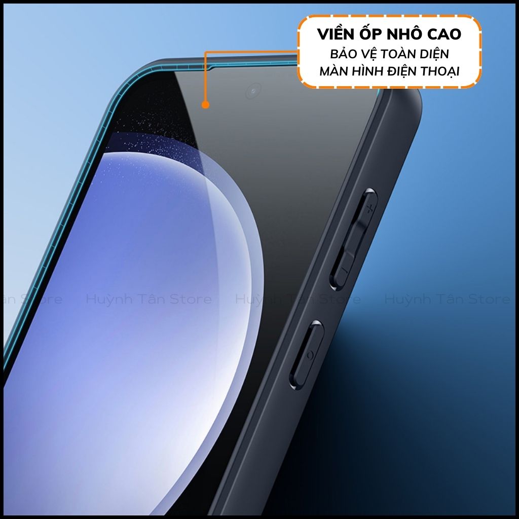 Ốp lưng samsung s23 fe aimo chính hãng duxducis chống va đập trong suốt không ố vàng huỳnh tân store