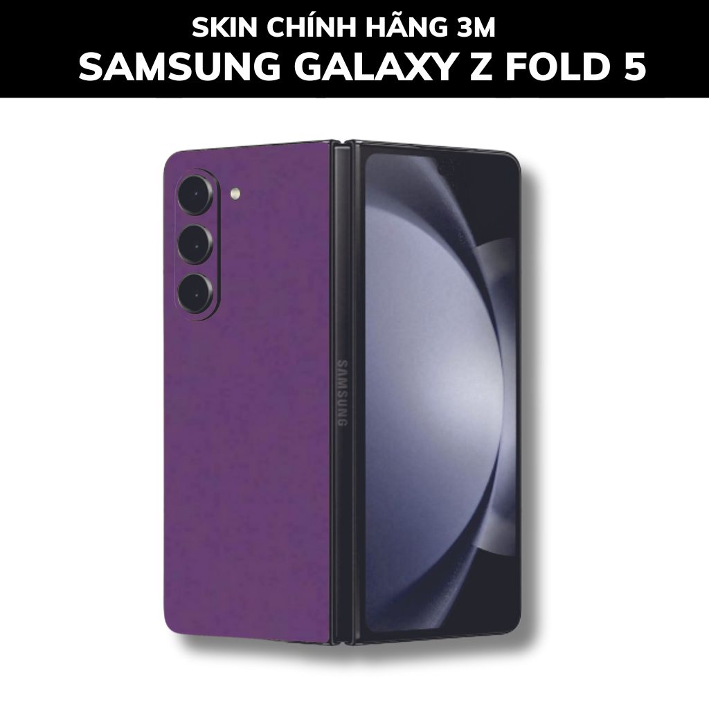 dán skin 3m samsung galaxy z fold 5 full body, camera phụ kiện điện thoại huỳnh tân store - Violet Purple
