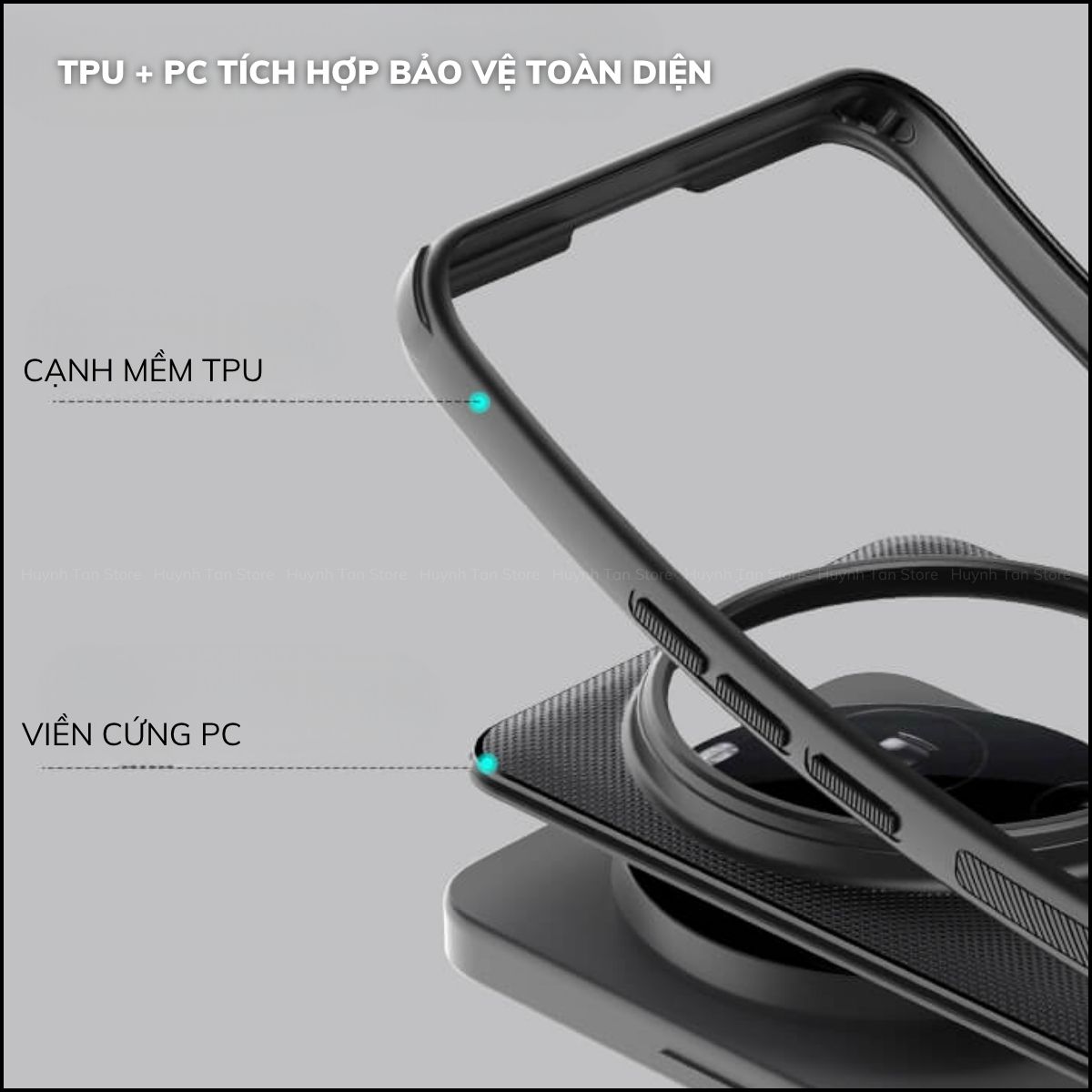 Ốp lưng Vivo TUAN MAGSAFE X200 Ultra/ X200 Pro nhám sạc từ tính không dây chống sốc LIKGUS