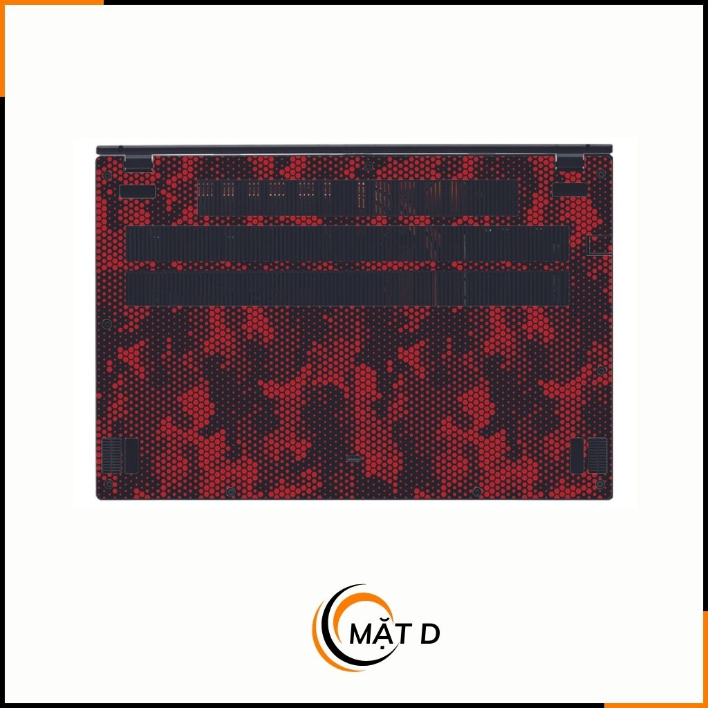 Dán skin laptop asus, dell , acer, hp, msi chính hãng ORAFOL nhập khẩu ĐỨC - SKIN 3M - LAPTOP - MAMBA RED  - SK B03 02 phụ kiện điện thoại huỳnh tân store