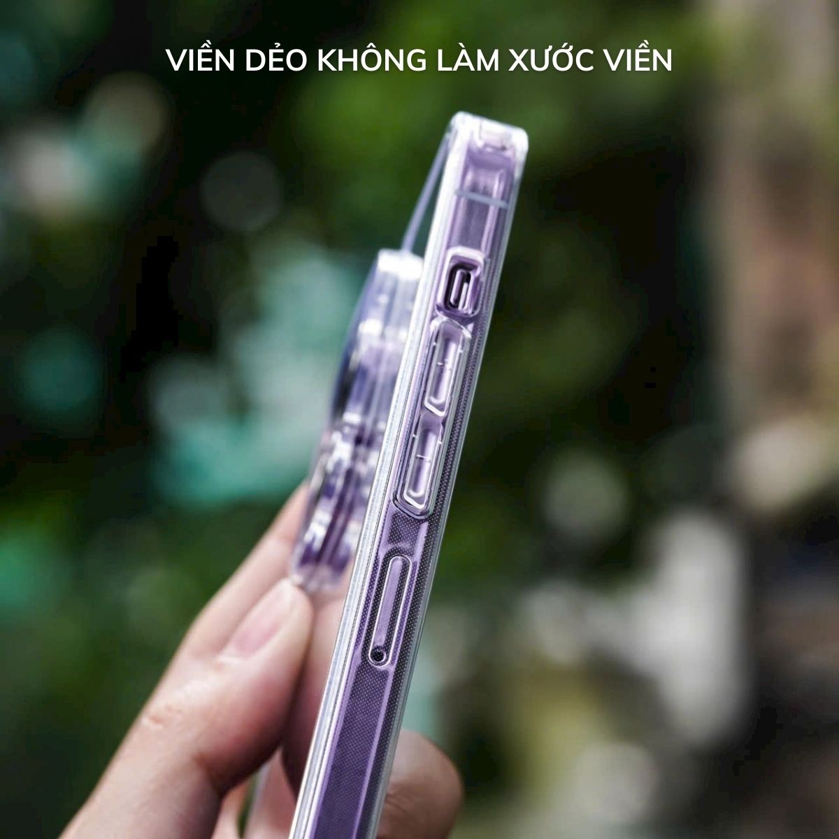 Ốp lưng LikGus trong suốt chống sốc bảo vệ camera iPhone 16 pro 14 15 16 Pro Max chính hãng