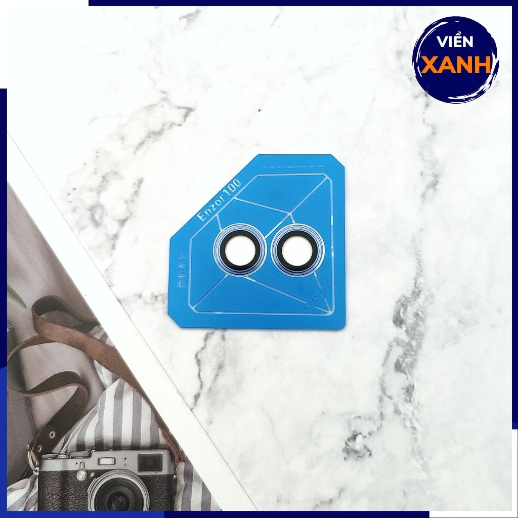 Cường lực camera iphone 14, 14 plus chính hãng KUZOOM viền nhiều màu chất lượng rõ nét bảo vệ toàn diện cụm camera phụ kiện huỳnh tân store