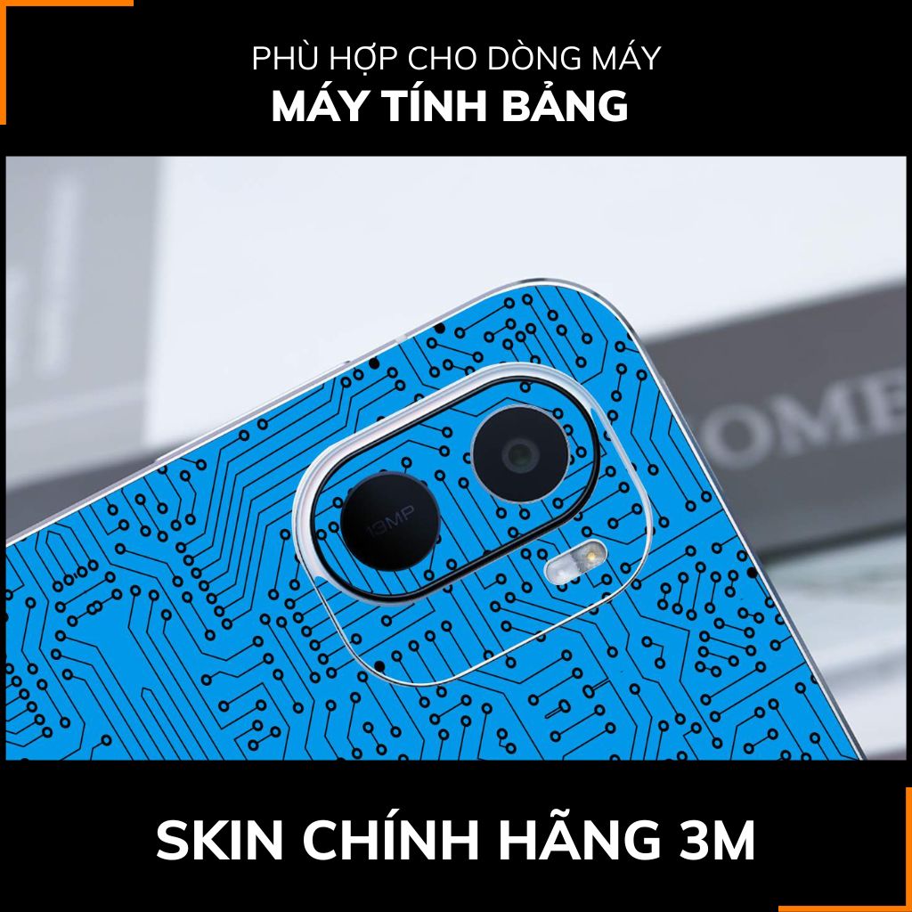 Dán skin máy tính bảng xiaomi, huawei, oppo, lenovo, google, microsoft, vivo  full body và camera chính hãng ORAFOL nhập khẩu từ ĐỨC MÁY TÍNH BẢNG  - ELECTRIC BLUE -  SK B01 07 phụ kiện điện thoại huỳnh tân store