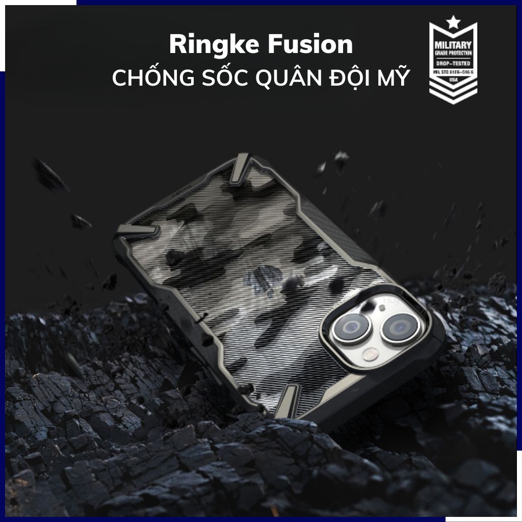 Ốp lưng iphone 14 plus chống sốc Ringke Fusion X chính hãng Korea bảo vệ camera phụ kiện huỳnh tân store