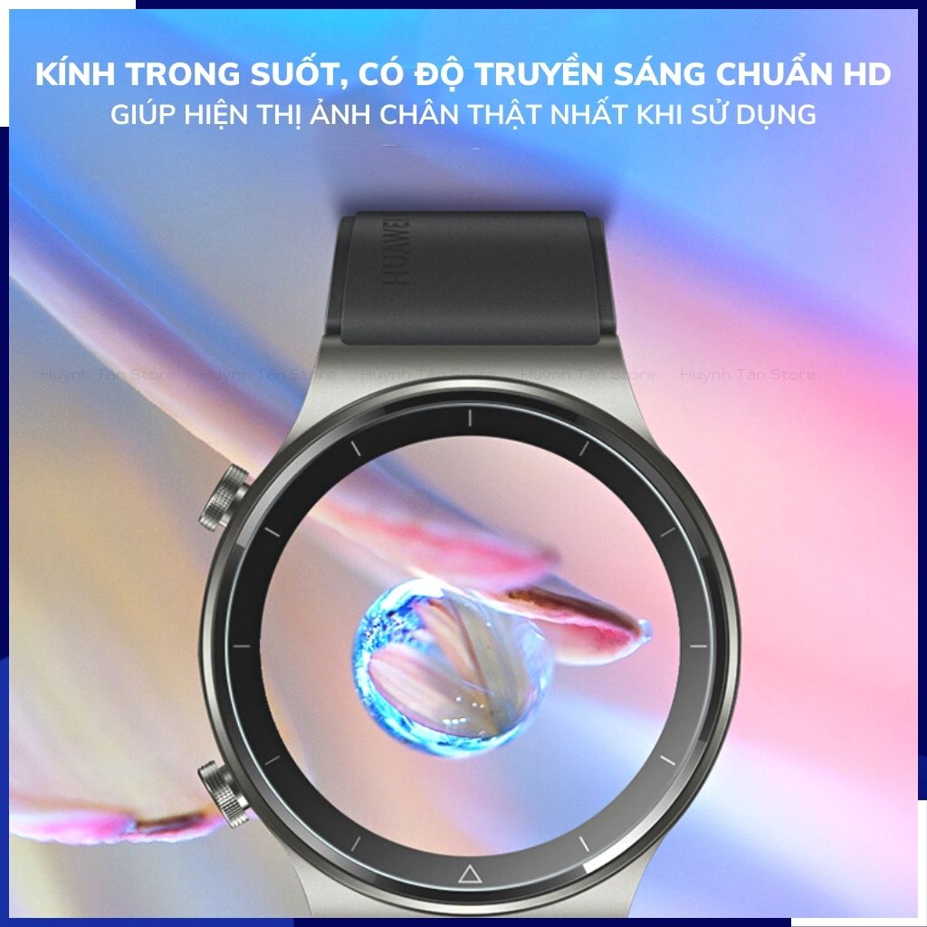 Kính cường lực mặt đồng hồ Samsung Galaxy Watch 3 chính hãng GOR