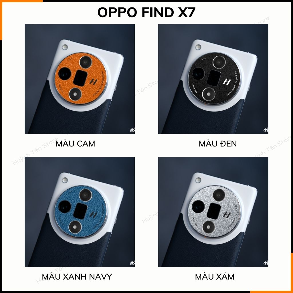 Miếng dán camera oppo find x8 x7 ultra find x6 pro find n3 skin da in logo hasselblad chống trầy xướt ảnh chụp sắc nét