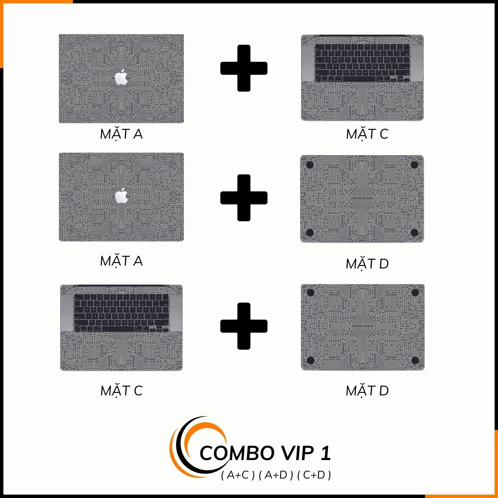 Dán skin macbook pro, macbook air chính hãng 3M nhập khẩu USA - SKIN 3M - MACBOOK - ELECTRIC WHITE  - SK B01 02   phụ kiện điện thoại huỳnh tân store