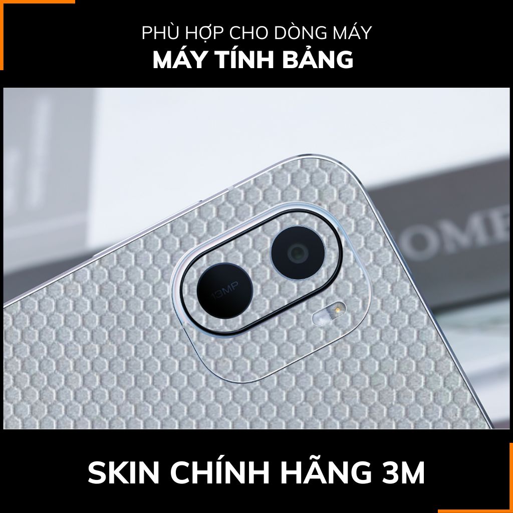 Dán skin máy tính bảng xiaomi, huawei, oppo, lenovo, google, microsoft, vivo  full body và camera chính hãng ORAFOL nhập khẩu từ ĐỨC MÁY TÍNH BẢNG  - MATRIX WHITE -  SK B11 02 phụ kiện điện thoại huỳnh tân store