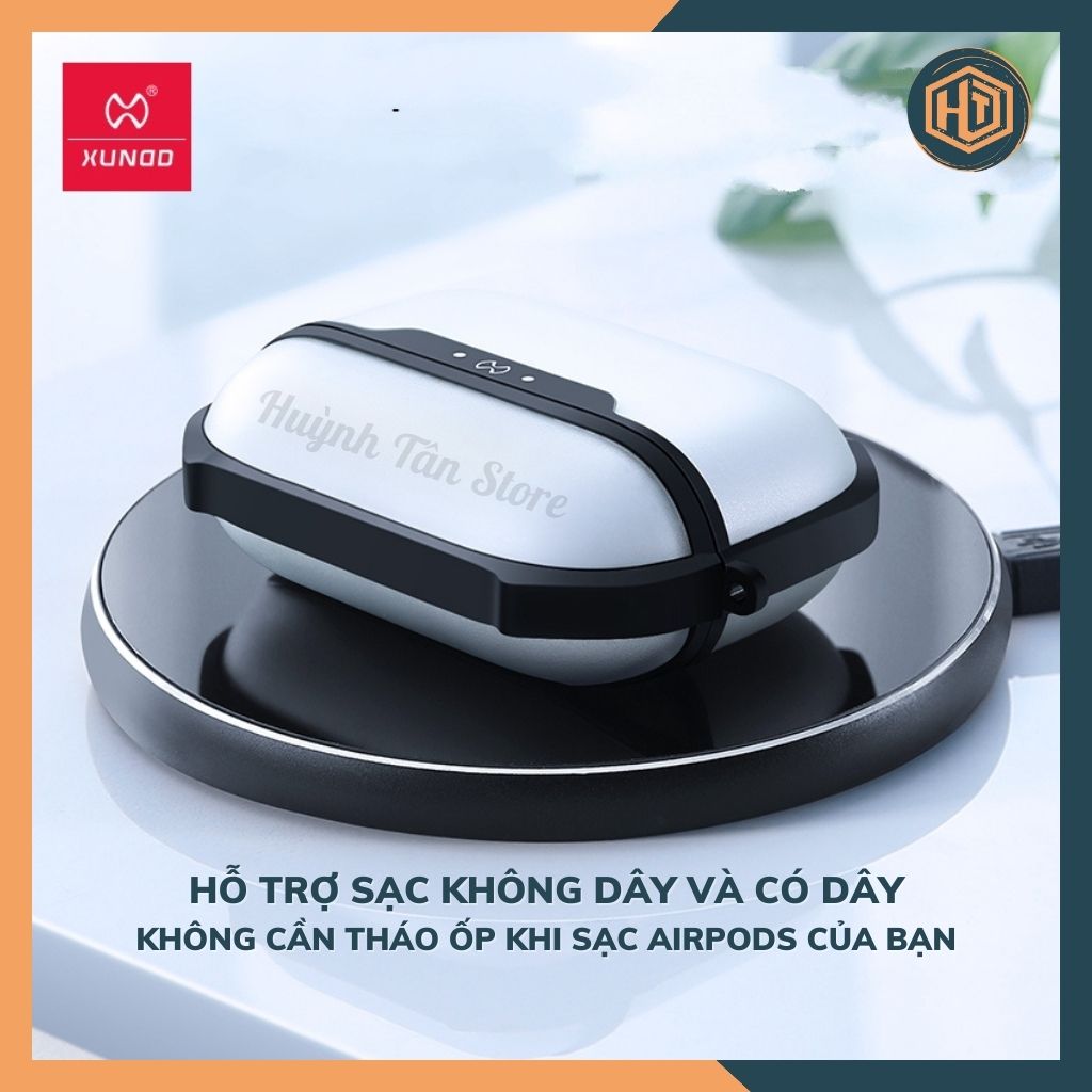 Ốp lưng airpods 3 chống sốc xundd bảo vệ camera chính hãng chống ố vàng phụ kiện huỳnh tân store