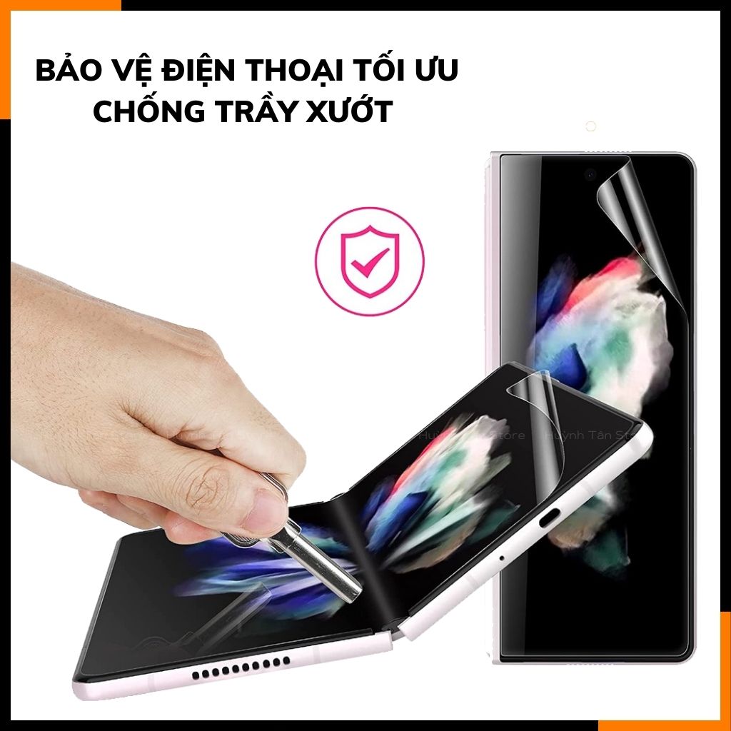 Dán dẻo tpu samsung z fold 7 6 5 4 3 2  trong suốt hoặc nhám , chống nhìn trộm 3 lớp dễ dán bảo vệ màn hình ngoài , mặt lưng , màn hình trong phụ kiện điện thoại huỳnh tân store