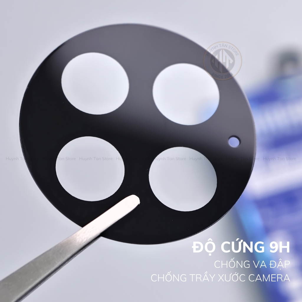 Kính cường lực camera Oneplus 13 FULL ĐEN chống chói công nghệ AR có khung tự dán chống trầy bảo vệ toàn diện phụ kiện huỳnh tân store
